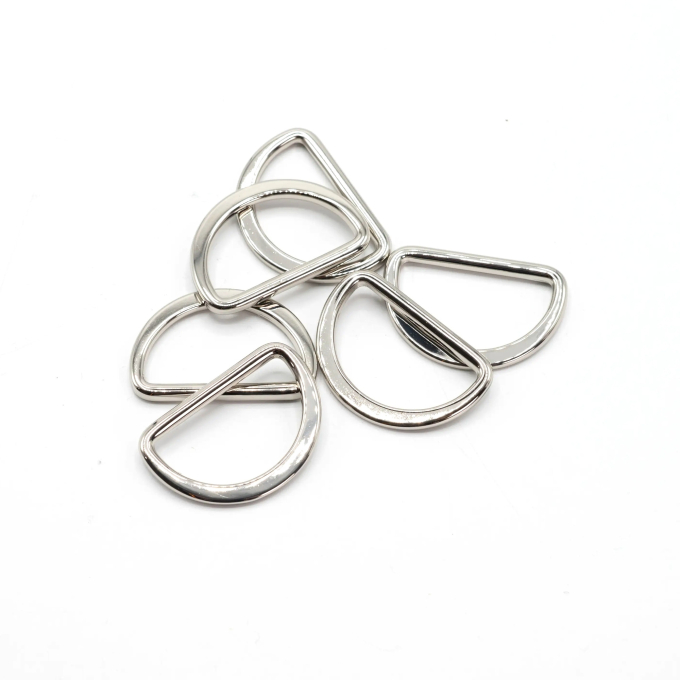 D-ring 31 mm, silver