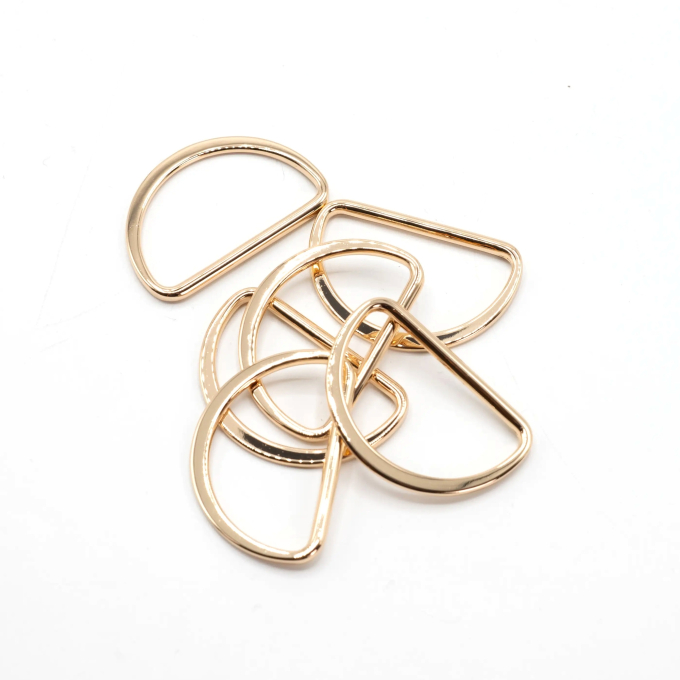 D-ring 38 mm, gold
