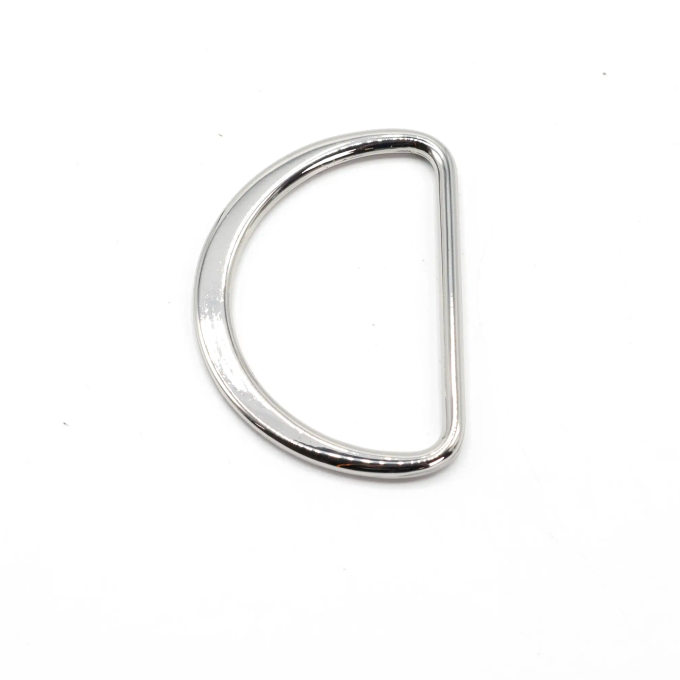 D-ring 50 mm, silver