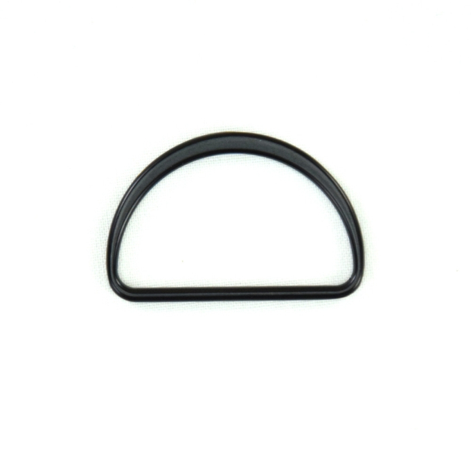 D-ringen, 40 mm, matzwart