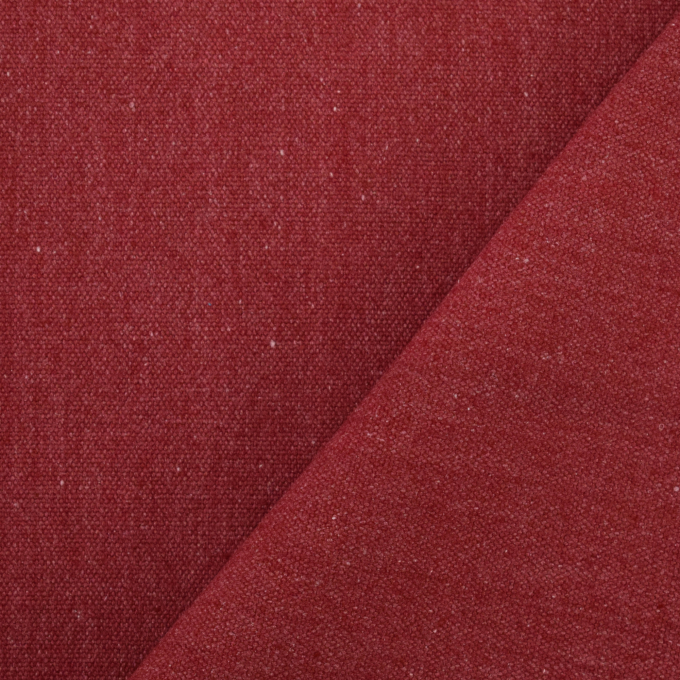 Decoratiestof Canvas gemêleerd, rood
