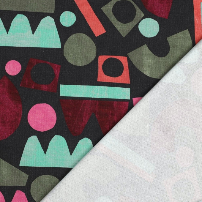 Decoratiestof Canvas Nerida Hansen Unstable Balance, antracietgrijs
