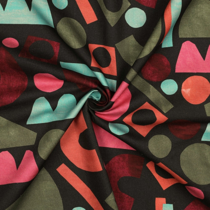 Decoratiestof Canvas Nerida Hansen Unstable Balance, antracietgrijs