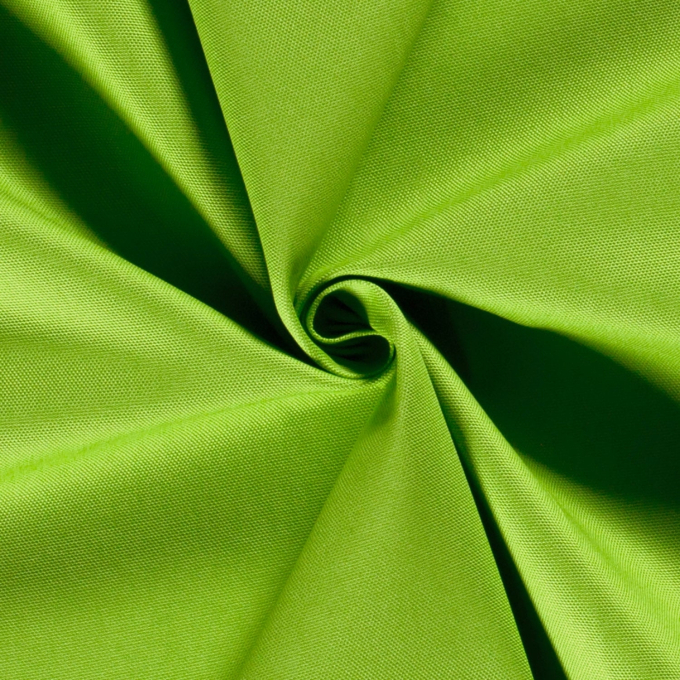 Tissu déco toile canvas uni, vert pomme
