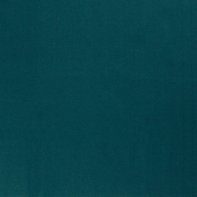 Tissu déco toile canvas uni, bleu vert