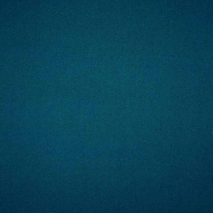 Tissu déco toile canvas uni, pétrole foncé