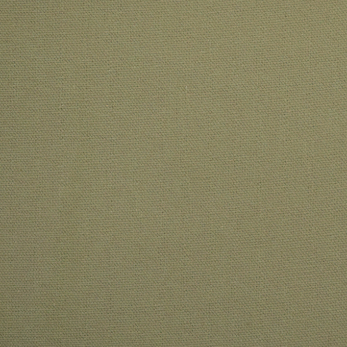 Tissu déco toile canvas uni, vert gris