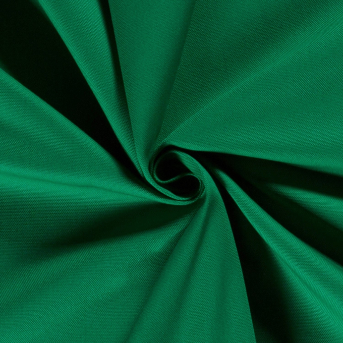 Tissu déco toile canvas uni, vert