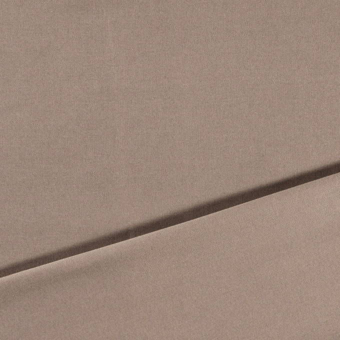 Tissu déco toile canvas uni, marron clair