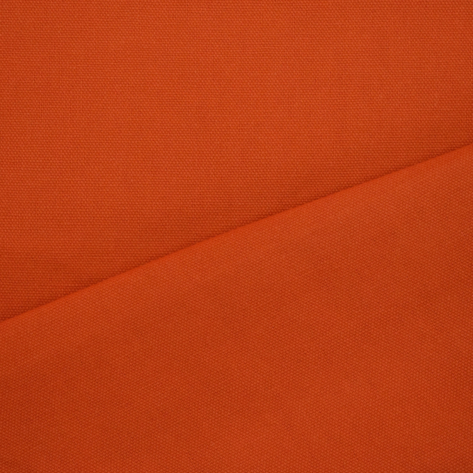 Tissu déco toile canvas uni, rouge clair