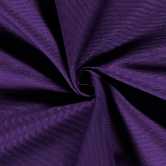 Tissu déco toile canvas uni, pourpre