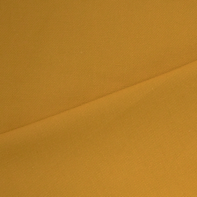 Decoratiestof Canvas uni, okergeel