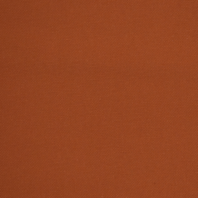 Dekostoff Canvas Stoff uni, terracotta