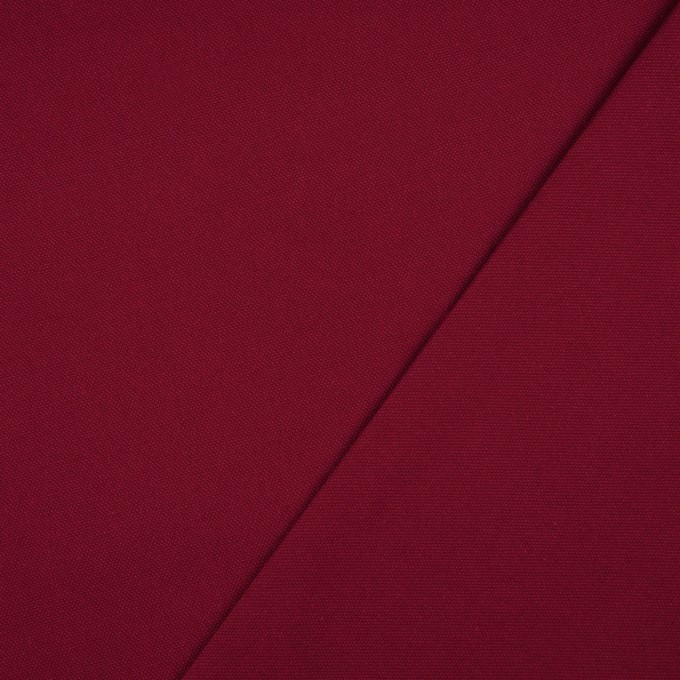 Decoration fabric Canvas plain, wine-red