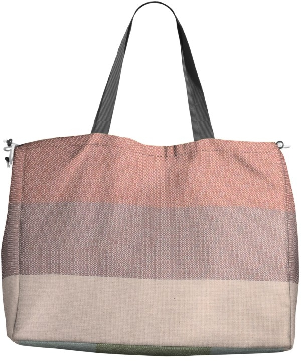Decoratiestof Dobby Stripes, roze