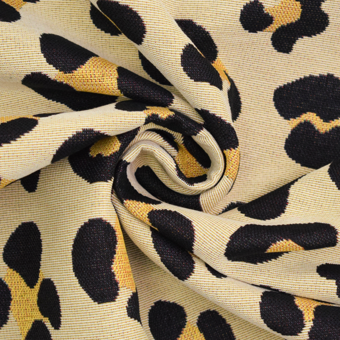 Decoratiestof Gobelin Leo Spots, beige