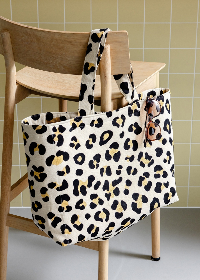 Decoratiestof Gobelin Leo Spots, beige