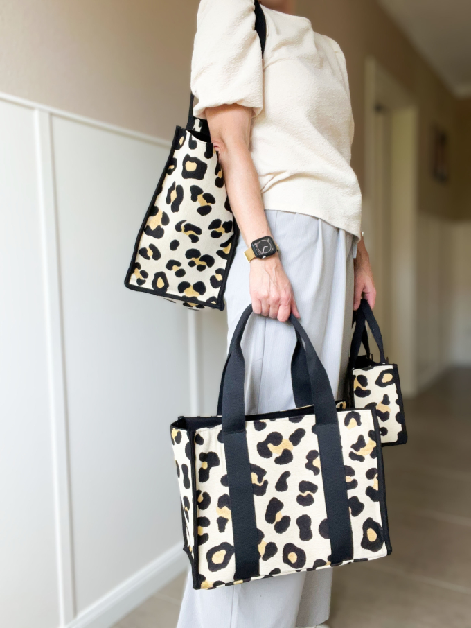Dekostoff Gobelin Leo Spots, beige