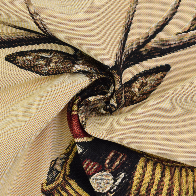 Tissu déco gobelin panneau Admiral Deer, 46x46cm