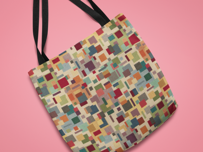Decoratiestof Gobelin Colorful Blocks