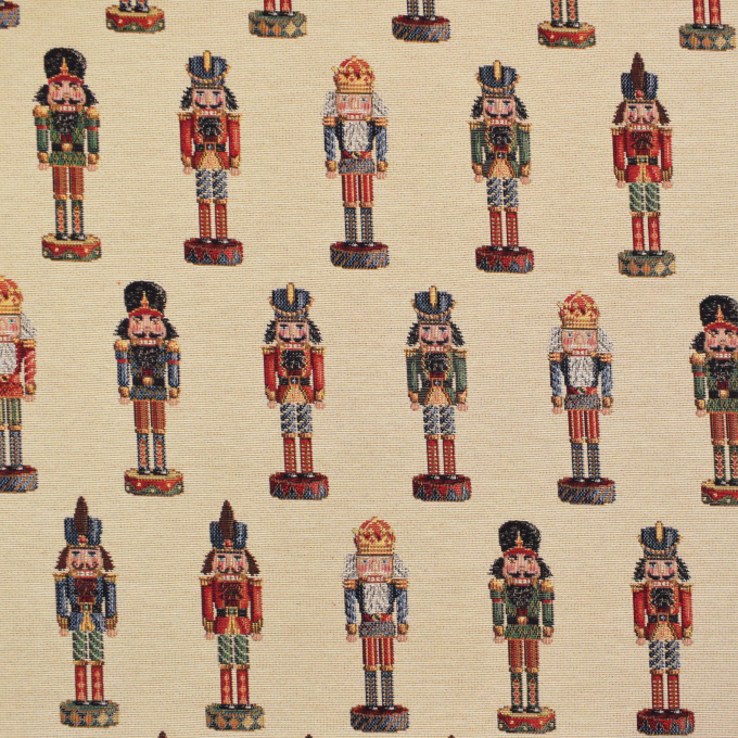 Tissu déco gobelin casse-noisettes