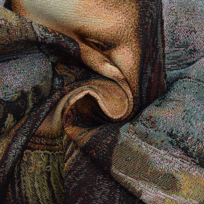 Decoratiestof Gobelin paneel Kunstschilderij, 46 x 46 cm