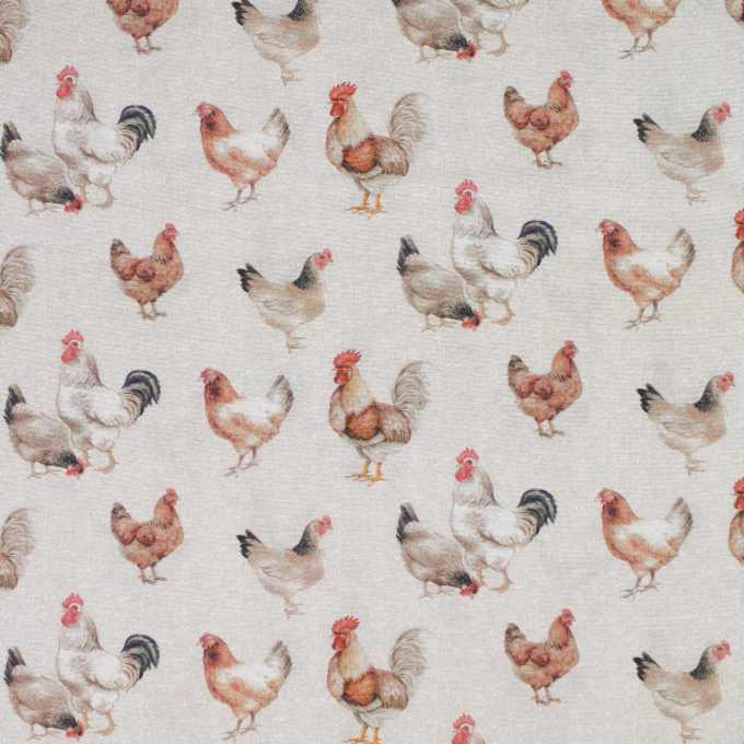 Dekostoff Halbpanama Chicken, beige