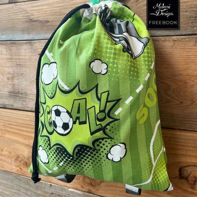Tissu déco semi panama Foot Footballgame, vert