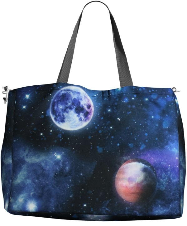 Decoratiestof half panama universe, donkerblauw