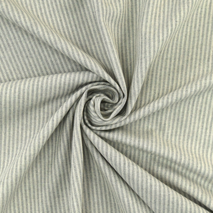 Decoratiestof Jacquard doubleface dobby stripes, grijs