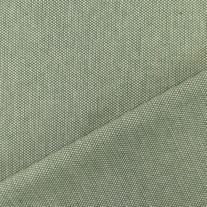 Decoratiestof Jacquard doubleface dobby dots, dennengroen