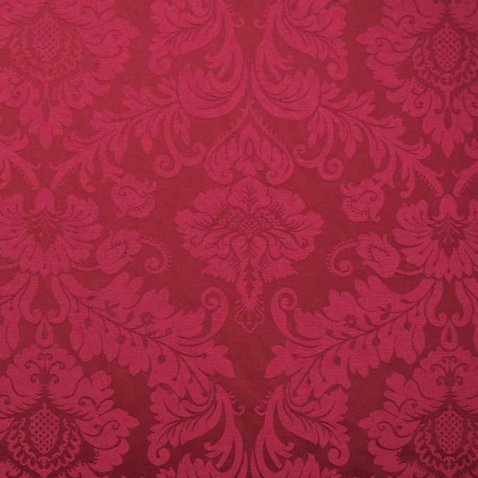 Decoration fabric Jacquard Trento, 280 cm, bordeaux