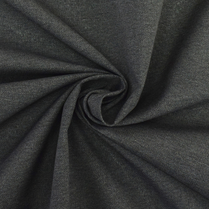 Tissu déco ottoman, gris foncé chiné