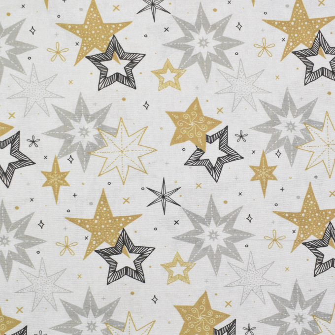 Decoratiestof Ottoman Starry Sky, beige