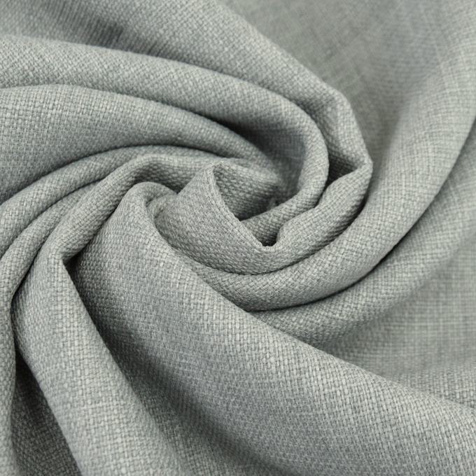 Tissu déco Panama Melange, gris