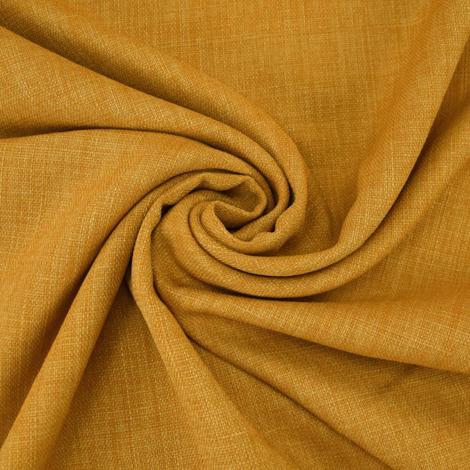 Decoratiestof Panama Melange, okergeel