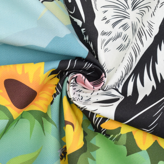 Dekostoff Panel Serge Funny Cow, 160 x 70 cm