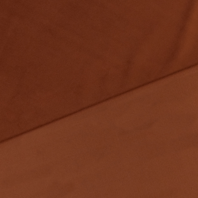 Tissu déco Velours uni, terracotta