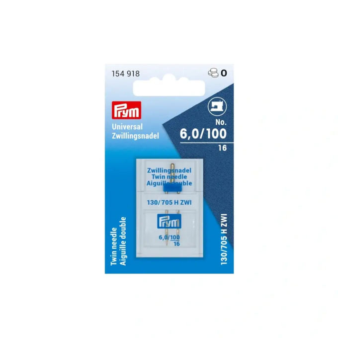 Aiguille double / Twin Needle 130/705, 100/6,0 mm