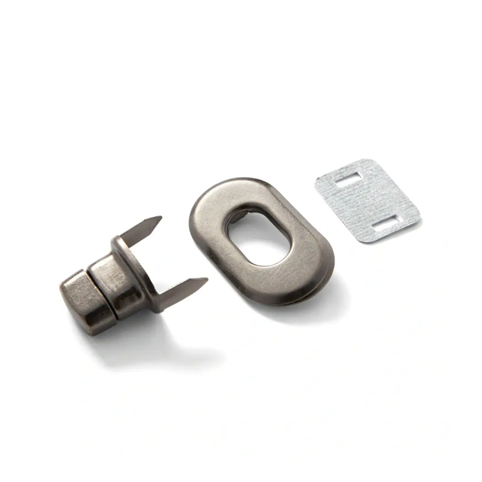 Twist-lock zakken, antiek zilver