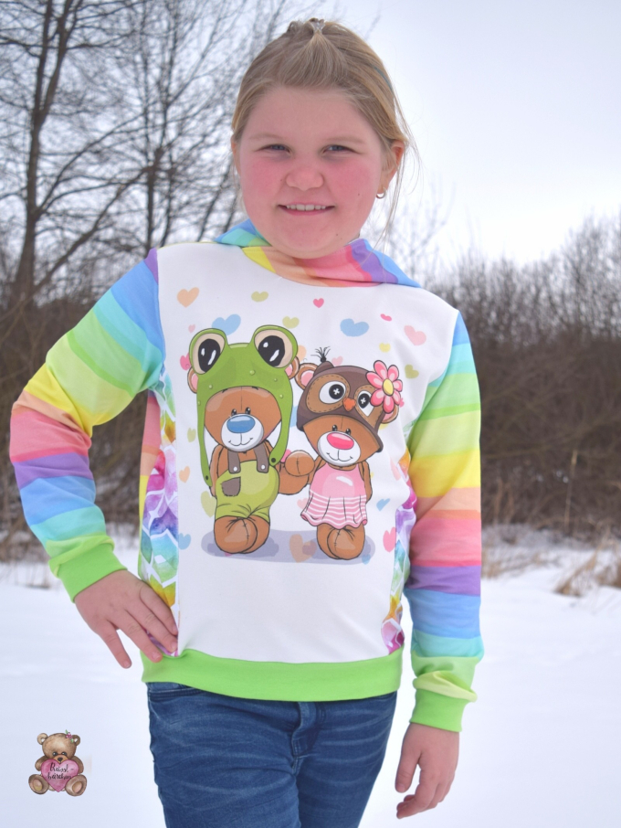 E-Book 73engelchen Hoodie Langarmshirt Charlie Kids