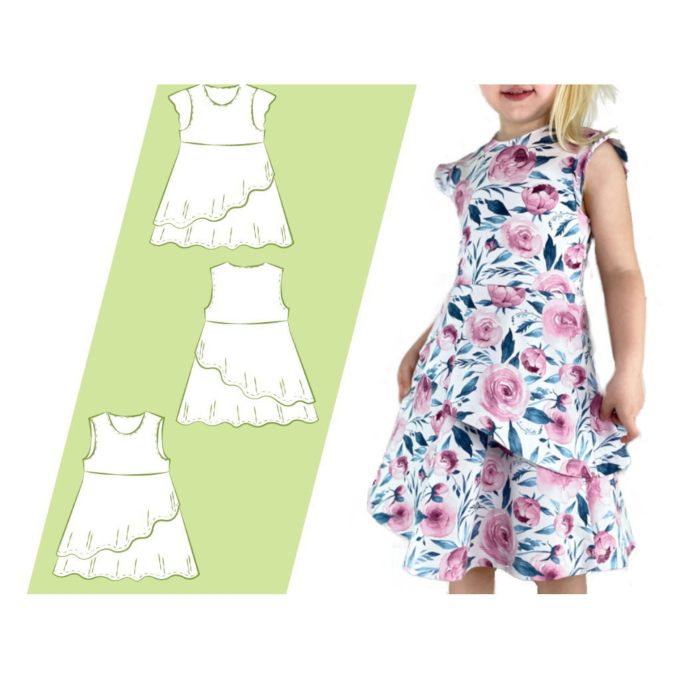 E-book 73engelchen Sommer Jerseykleid, Duits