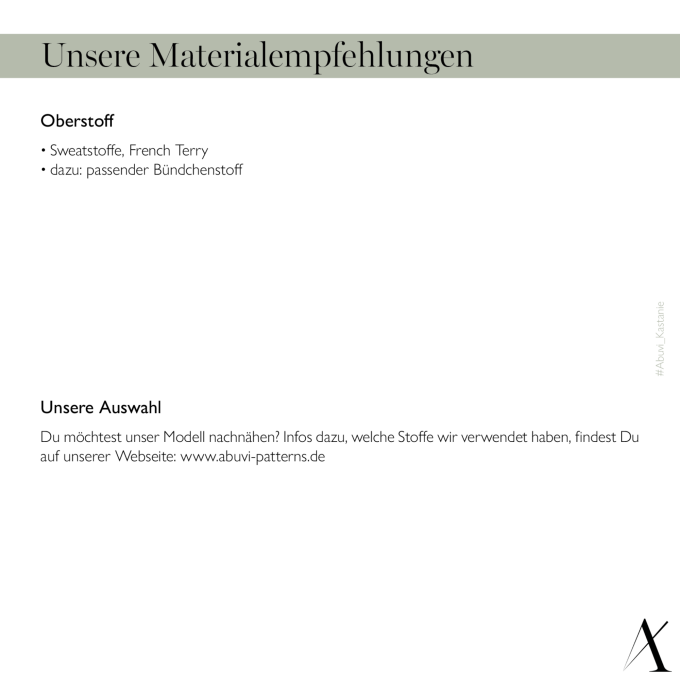 E-book Abuvi Broek Kastanie, Duits