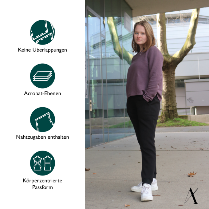 E-book Abuvi Broek Kastanie, Duits