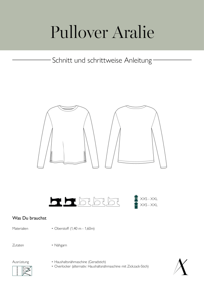 E-book Abuvi Pullover Aralie, Duits