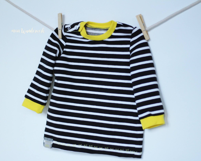 Patron t-shirt bébé pdf AnniNanni, en allemand