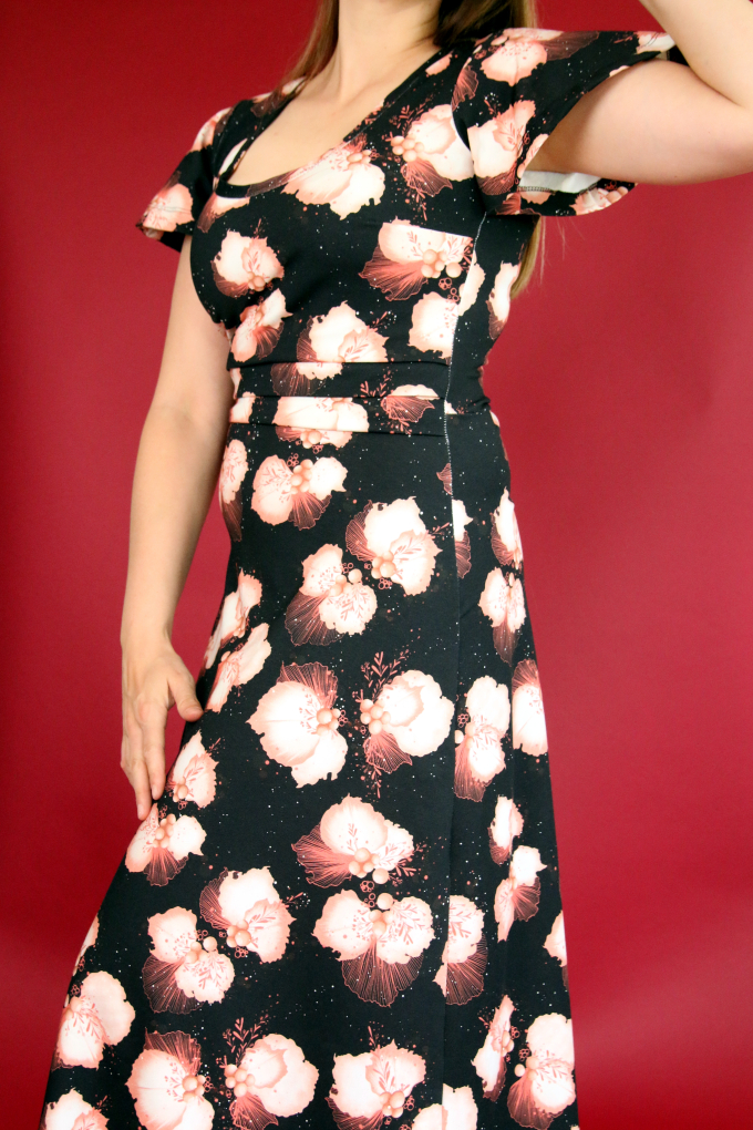 Patron robe femme pdf Sommer Maxi AnniNanni, en allemand
