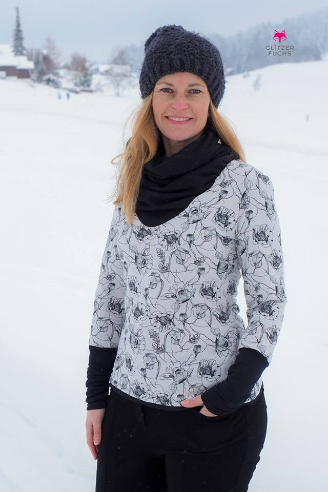 E-Book AnniNanni Damen Tollkragenshirt, Duits