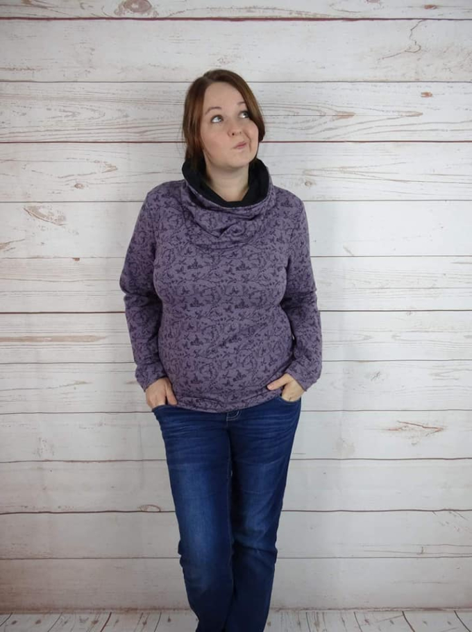 E-Book AnniNanni Damen Tollkragenshirt, Duits