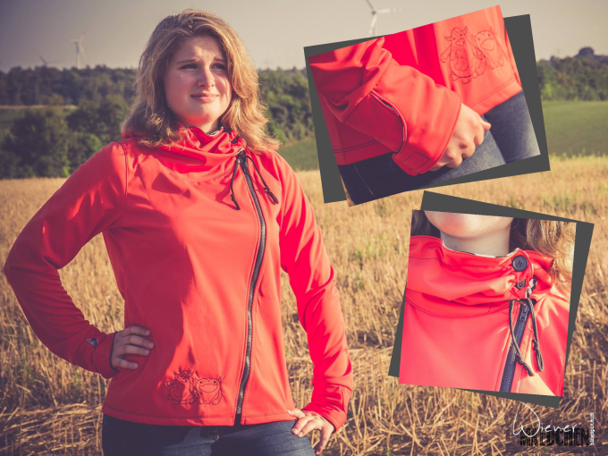Patron veste femme pdf AnniNanni, en allemand